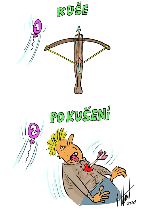 FOTOGALERIE: První v únoru středa, humoru a legrace je třeba