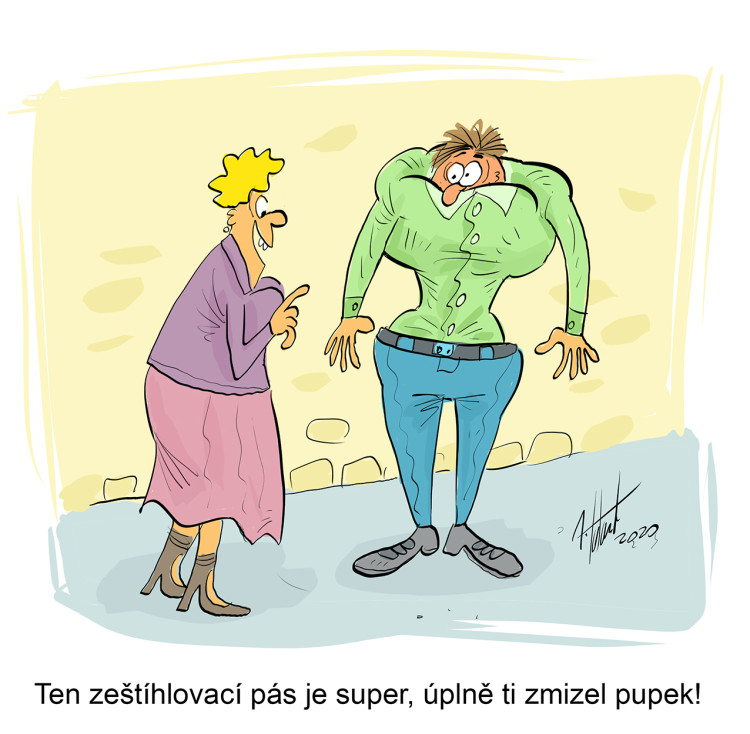 FOTOGALERIE: První v únoru středa, humoru a legrace je třeba