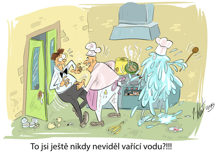 FOTOGALERIE: První v únoru středa, humoru a legrace je třeba