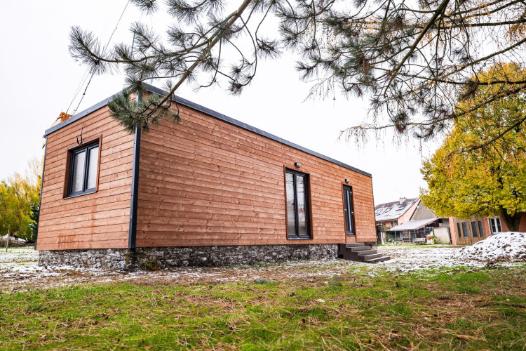 Realizace domu v zimě