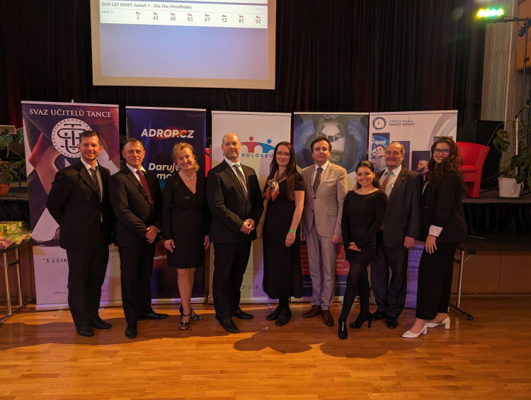 Taneční soutěž v libereckém Koloseu