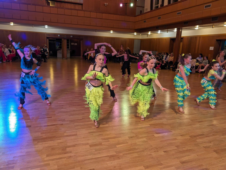 Taneční soutěž v libereckém Koloseu