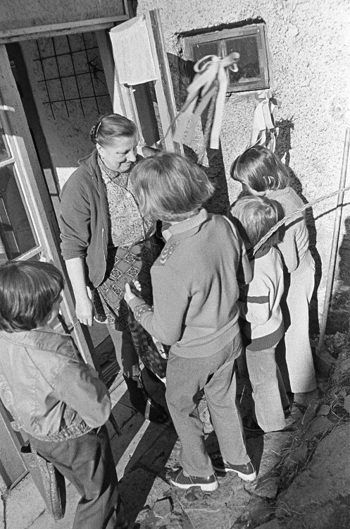 Koledníci v Liberci v roce 1979