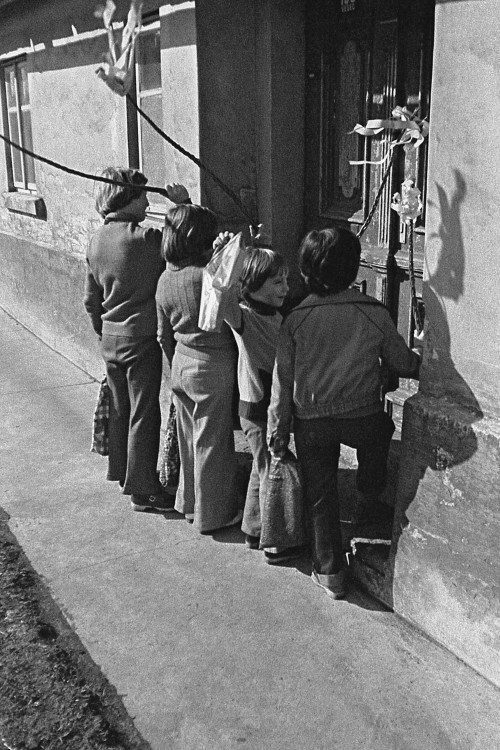 Koledníci v Liberci v roce 1979