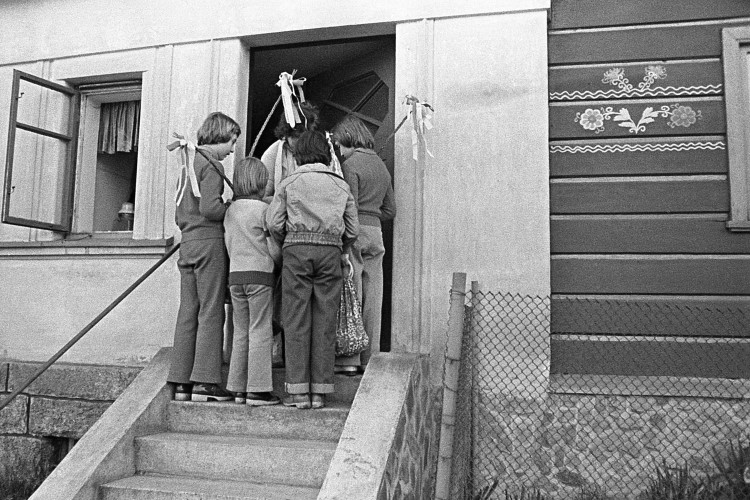 Koledníci v Liberci v roce 1979