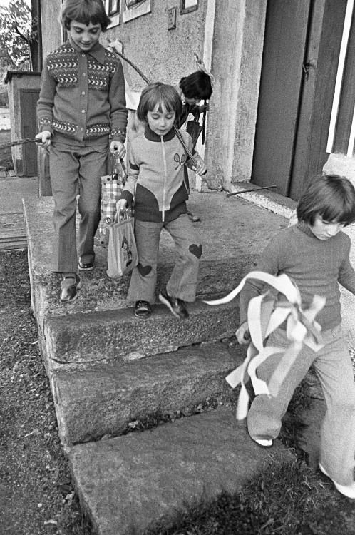 Koledníci v Liberci v roce 1979