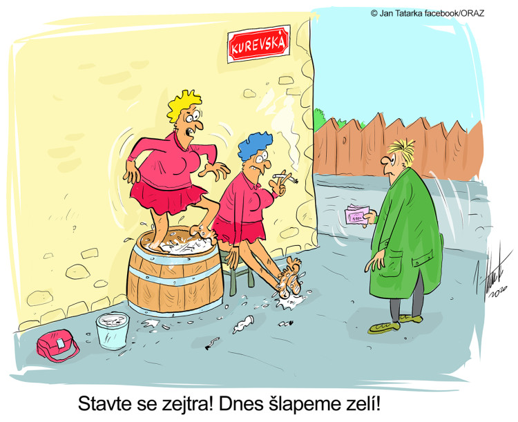 FOTOGALERIE: První v dubnu středa, humoru a legrace je třeba