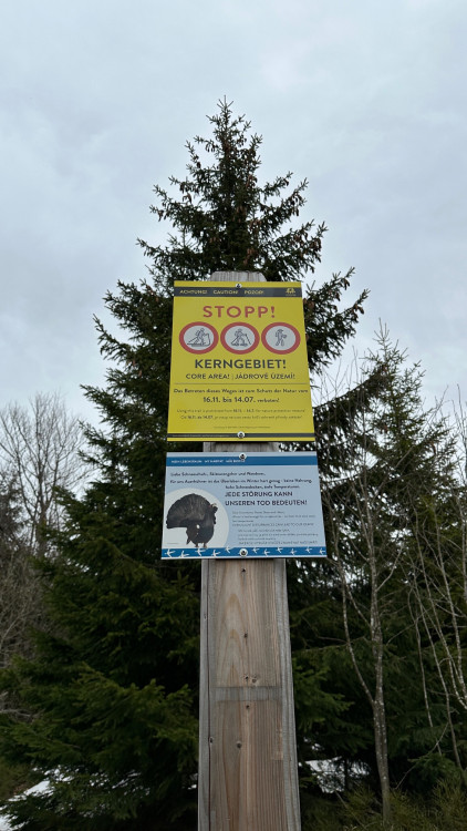 Na Modrý sloup je cesta uzavřena