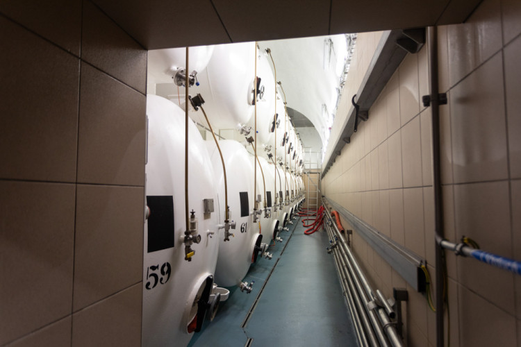 FOTOGALERIE: Od bednářství až k robotickému ramenu. Pivovar Holba představuje své dějiny i současný provoz