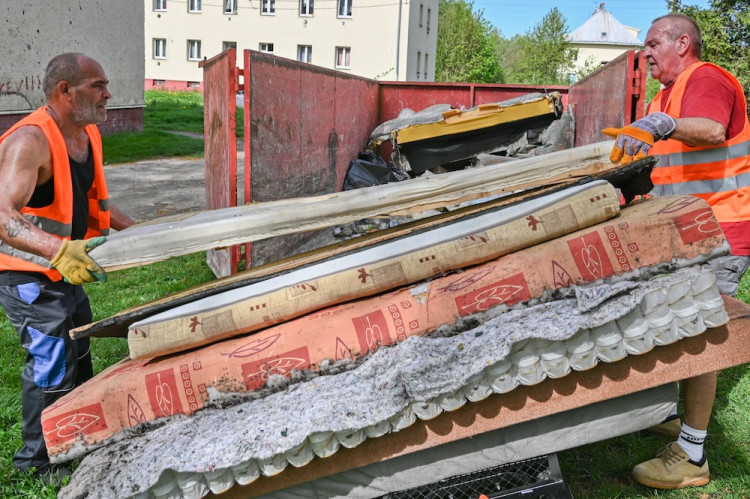 Jak se uklízí v Kunčičkách, v ne zrovna exkluzivní čtvrti