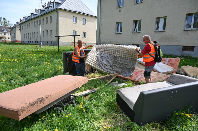 Jak se uklízí v Kunčičkách, v ne zrovna exkluzivní čtvrti