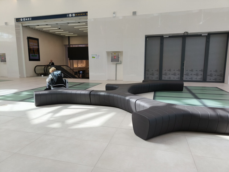 Všechny prostory pro veřejnost jsou hotové.