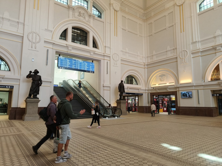 Všechny prostory pro veřejnost jsou hotové.