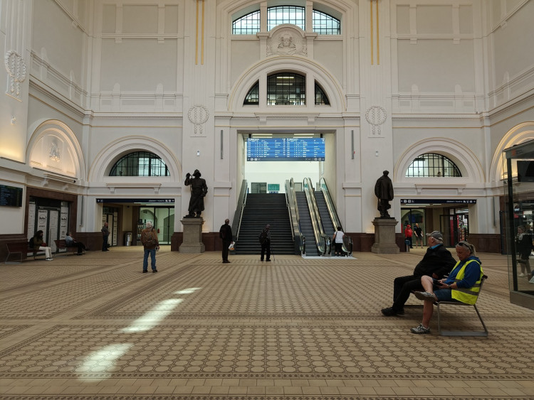 Všechny prostory pro veřejnost jsou hotové.