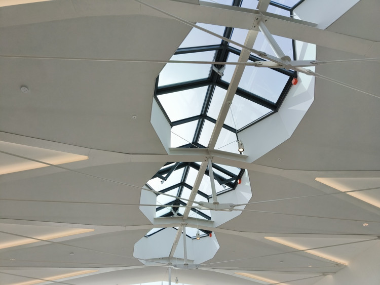 Všechny prostory pro veřejnost jsou hotové.