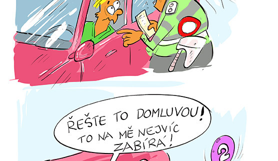 Dubnová dávka vtipů od kreslíře Jana Tatarky