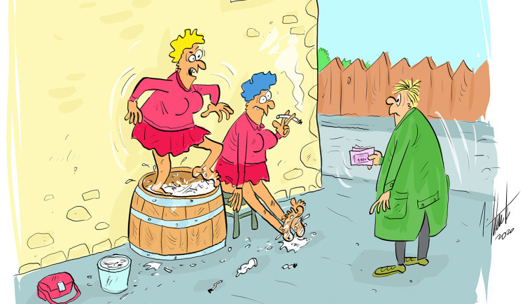 Dubnová dávka vtipů od kreslíře Jana Tatarky