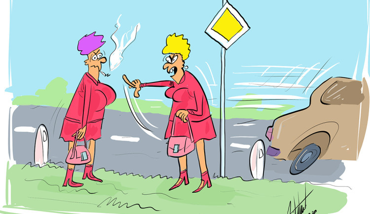 Dubnová dávka vtipů od kreslíře Jana Tatarky