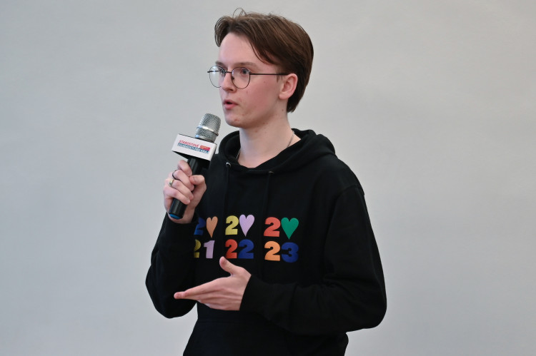 Exhejtman Ivo Vondrák zahájil kampaň. V bruntálské restauraci