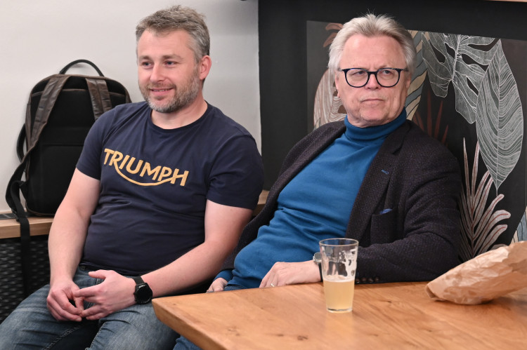 Exhejtman Ivo Vondrák zahájil kampaň. V bruntálské restauraci