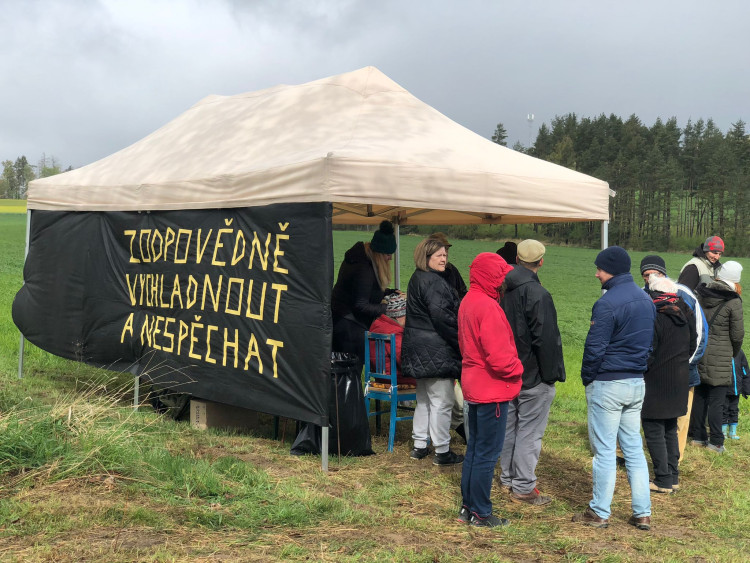 Den proti úložišti 2024, lokalita Hrádek