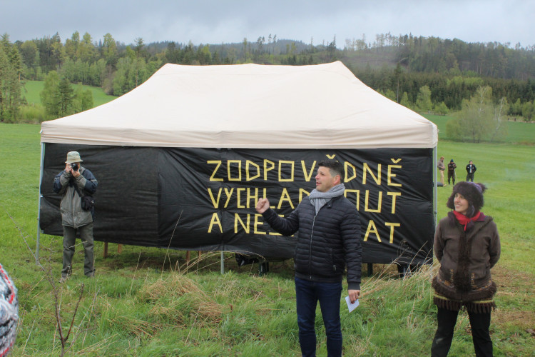 Den proti úložišti 2024, lokalita Hrádek