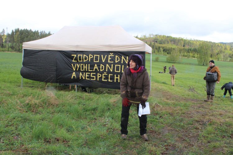 Den proti úložišti 2024, lokalita Hrádek