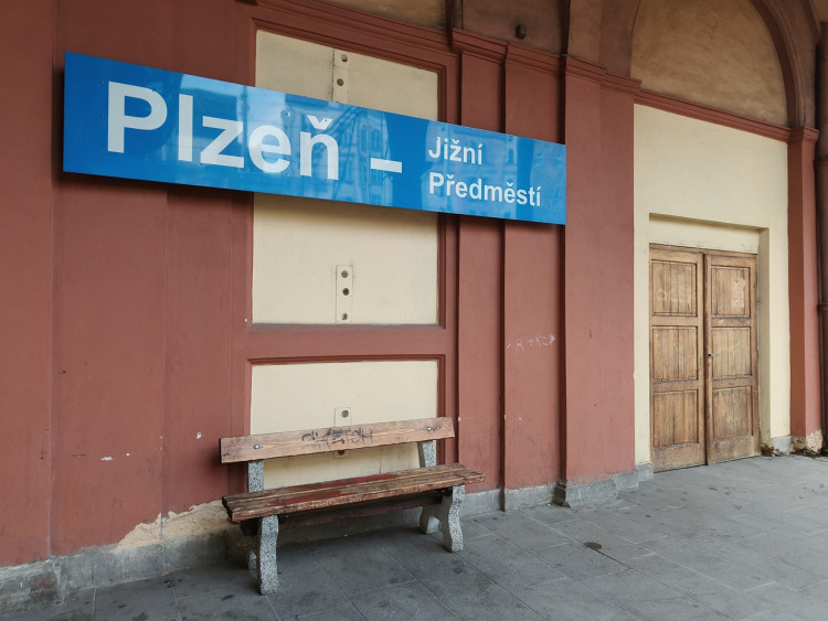 FOTOGALERIE: Železniční stanice Plzeň-Jižní Předměstí