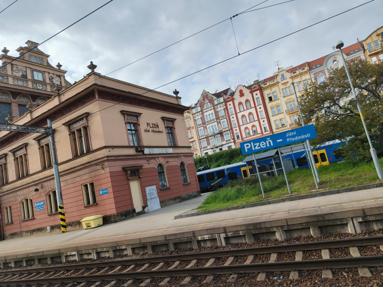 FOTOGALERIE: Železniční stanice Plzeň-Jižní Předměstí