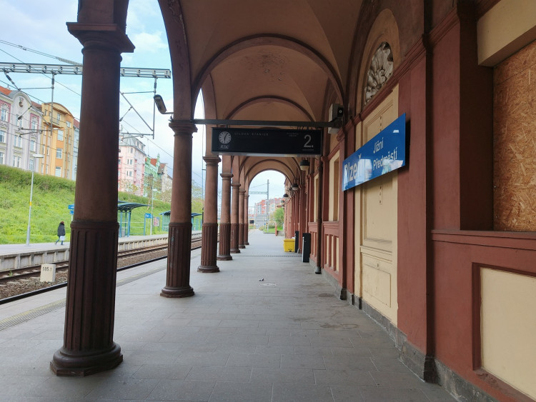 FOTOGALERIE: Železniční stanice Plzeň-Jižní Předměstí