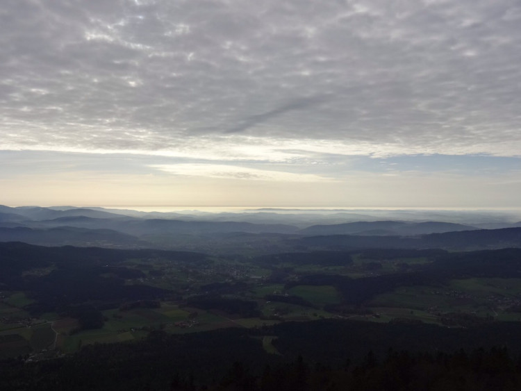 Z rozhledny je úchvatný výhled