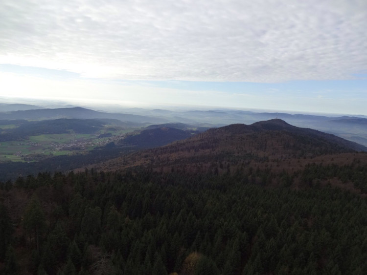 Z rozhledny je úchvatný výhled