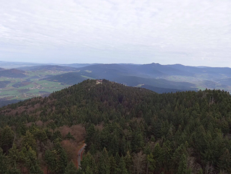 Z rozhledny je úchvatný výhled