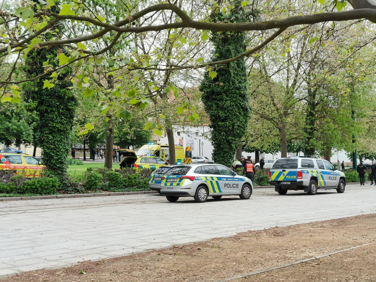 K napadení došlo bílého dne v centru Plzně, zdroj: Zuzana Duzbabová