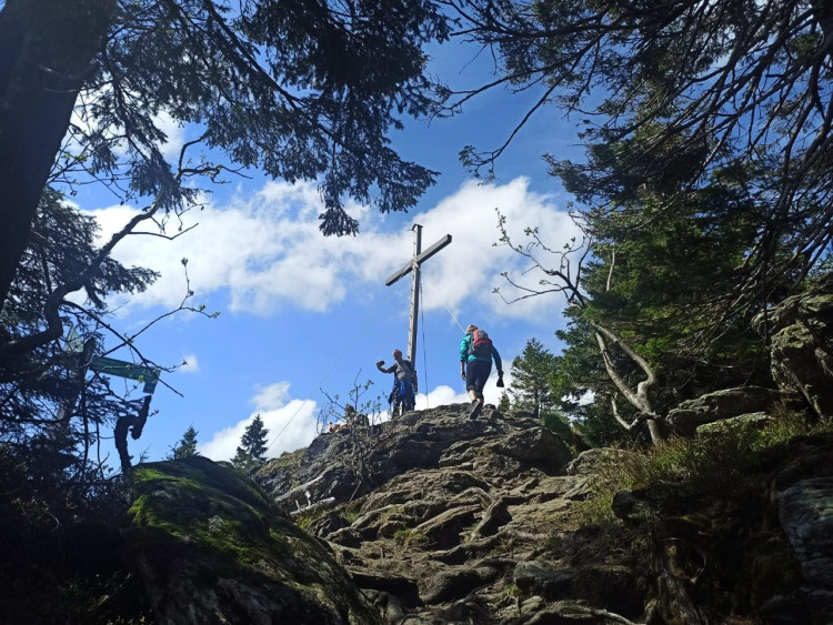 Vrcholek Malého Javoru