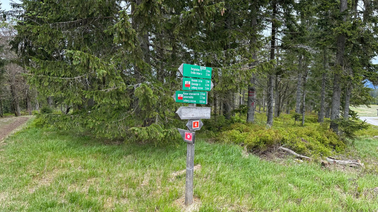 FOTOGALERIE: Malé Javorské jezero a Velký Javor