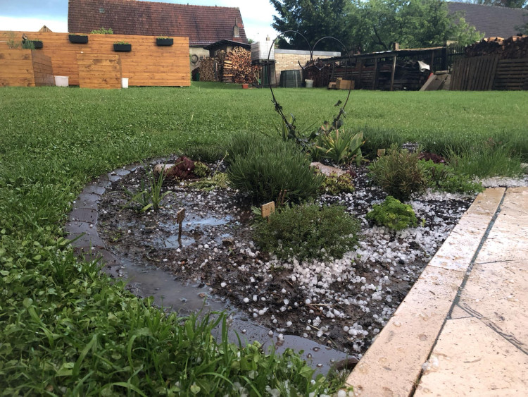 Supercelární bouře na Jihlavsku