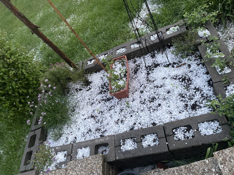 Supercelární bouře na Jihlavsku