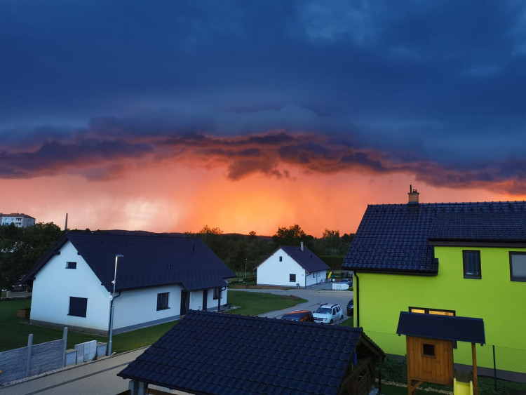 Supercelární bouře na Jihlavsku