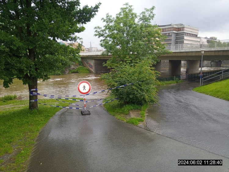 FOTOGALERIE: Povodeň na Plzeňsku 2. června 2024