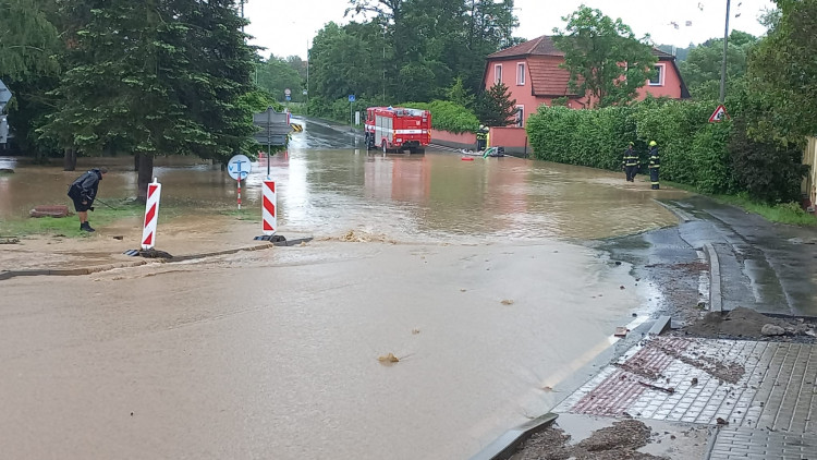 FOTOGALERIE: Povodeň na Plzeňsku 2. června 2024