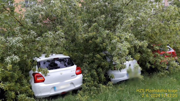FOTOGALERIE: Povodeň na Plzeňsku 2. června 2024