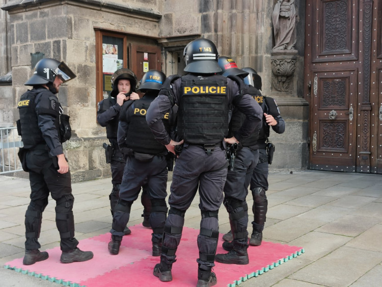 FOTO: Policejní mistrovství ČR speciálních pořádkových jednotek