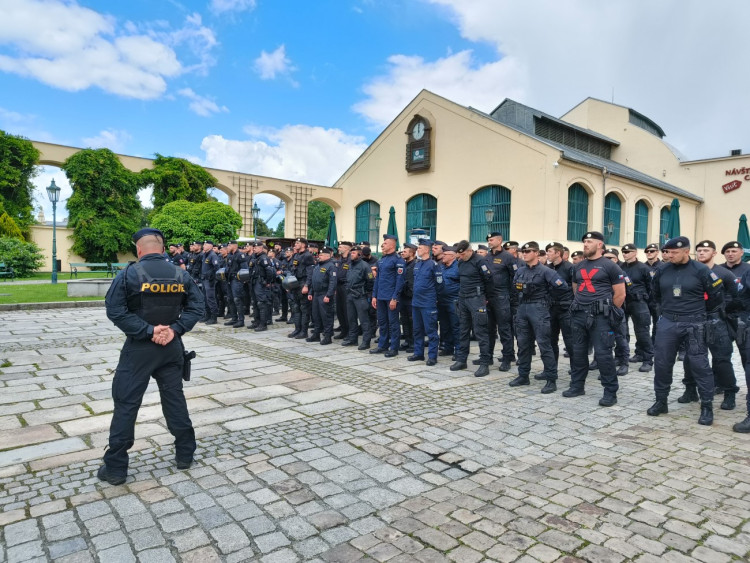 FOTO: Policejní mistrovství ČR speciálních pořádkových jednotek