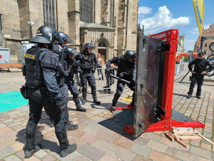 FOTO: Policejní mistrovství ČR speciálních pořádkových jednotek