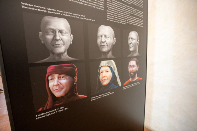 FOTOGALERIE: Výstava představuje podobu olomouckých Přemyslovců