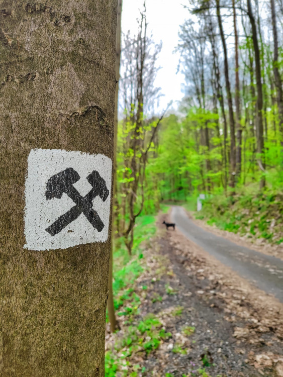 FOTOGALERIE: Důl, studánka, vyhlídkové místo s lehátkem a venkovní geologická expozice