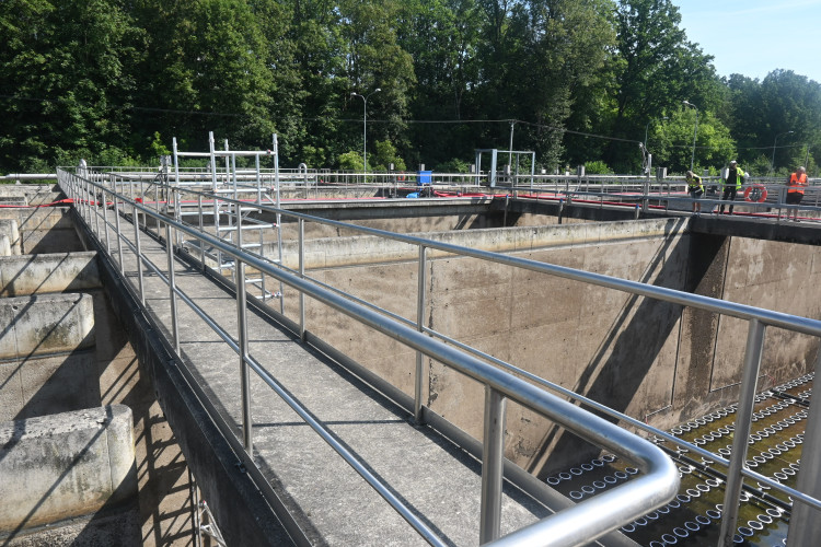 Čistírna odpadních vod v Jihlavě