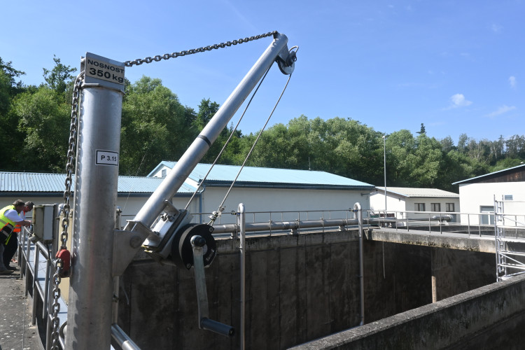 Čistírna odpadních vod v Jihlavě