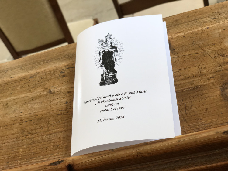 Oslavy 800 let od založení Dolní Cerekve